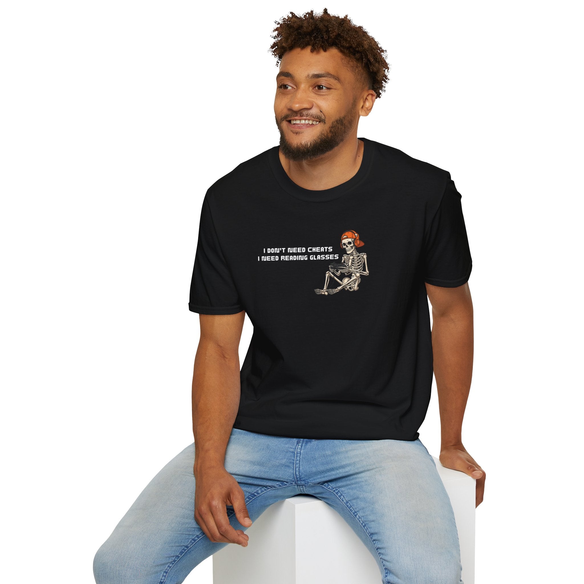 Don't Need Cheats Skeleton Tee