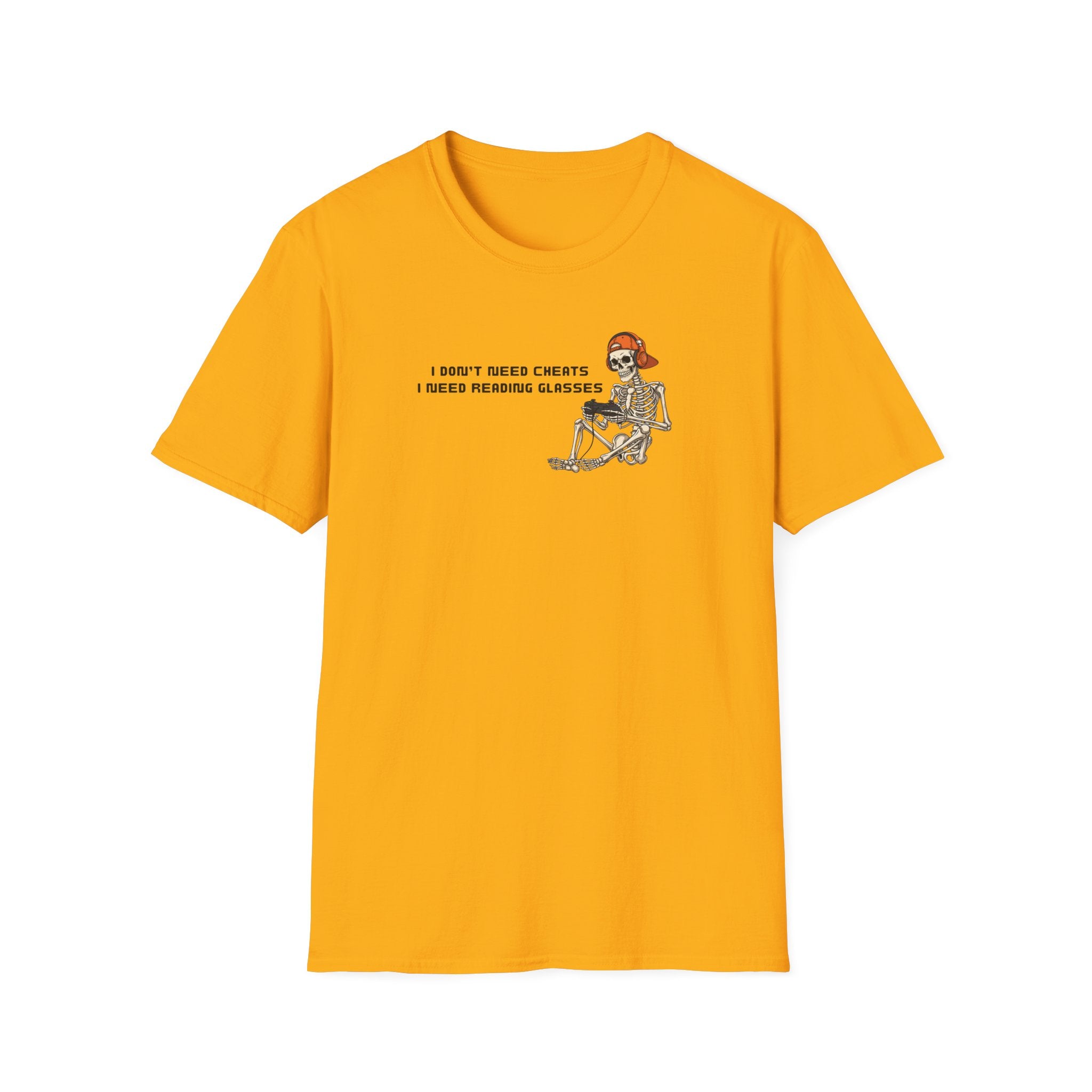 Don't Need Cheats Skeleton Tee