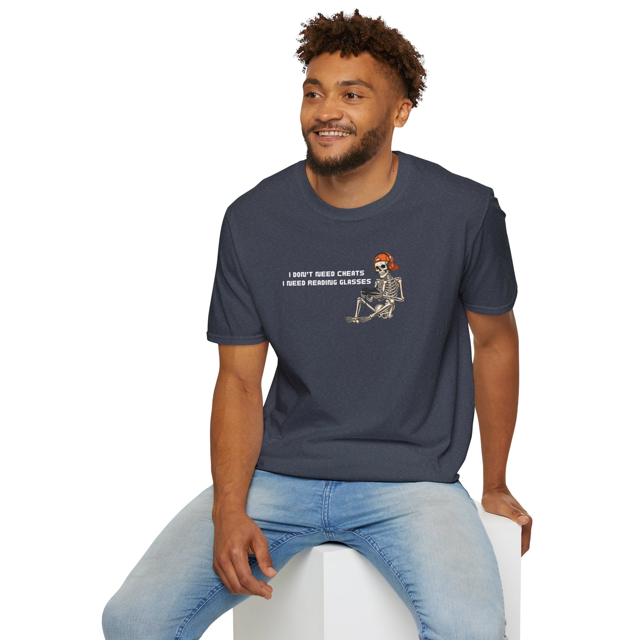 Don't Need Cheats Skeleton Tee
