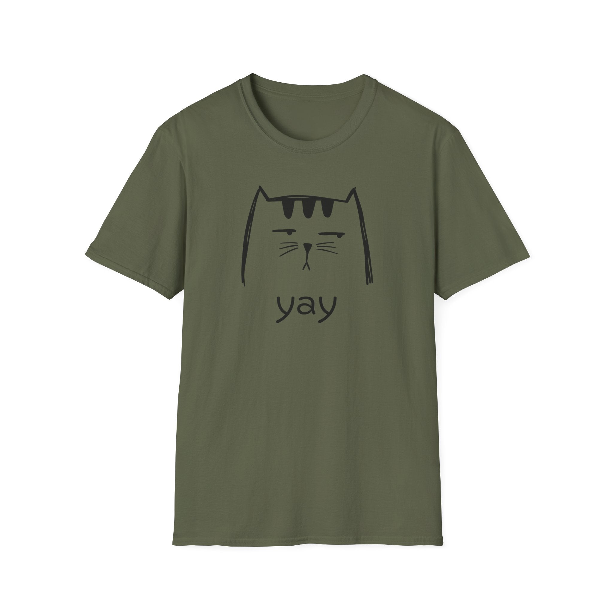 yay cat tee