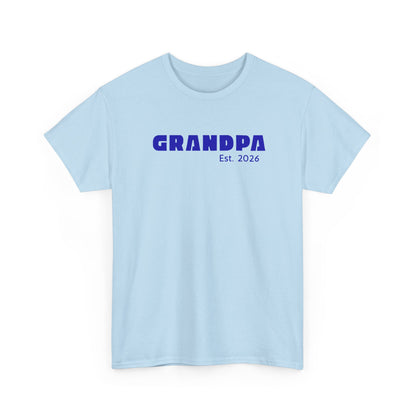 Grandpa 2026, Block Text T-Shirt
