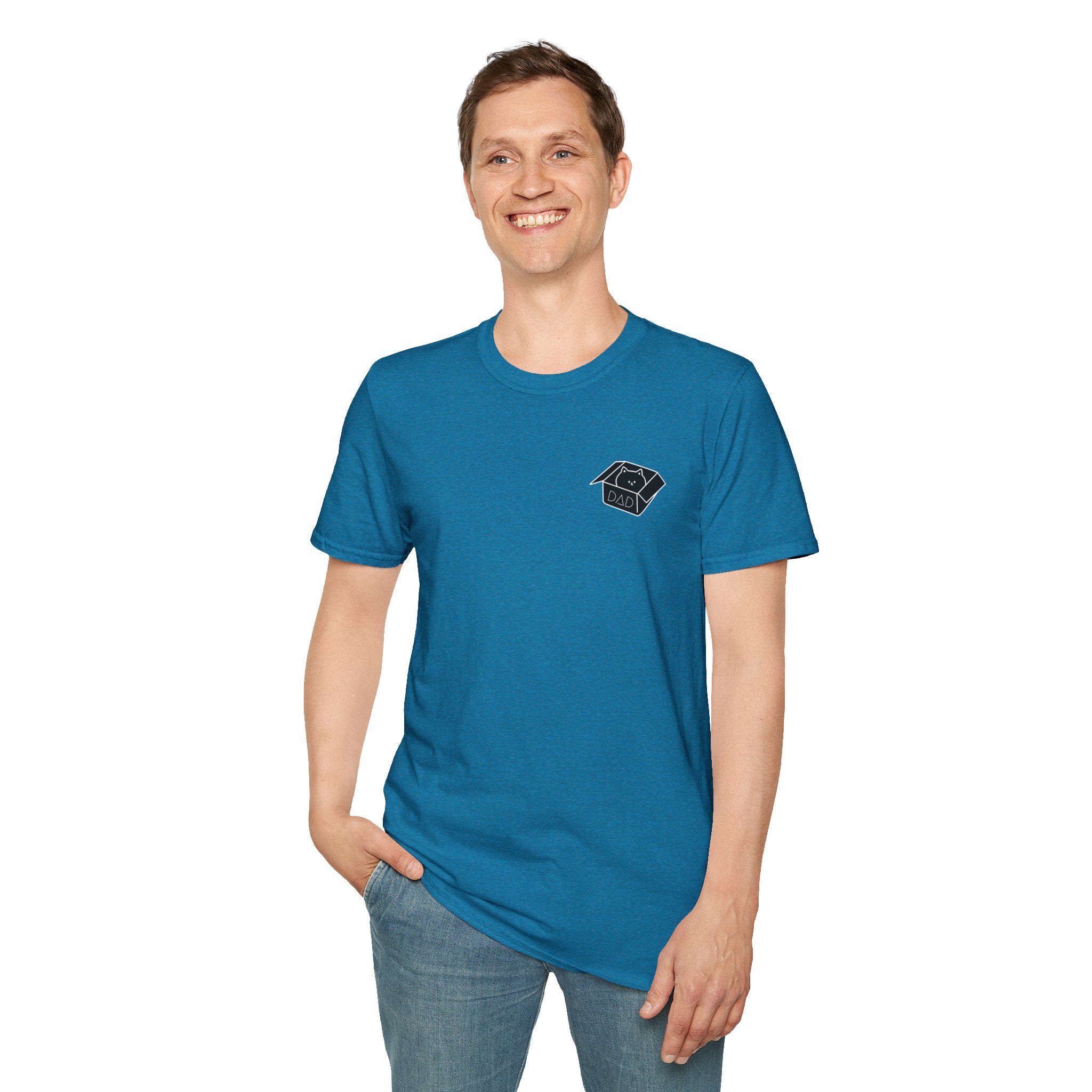 Cat Dad in a Box Tee