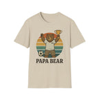 Papa Bear Football T-Shirt