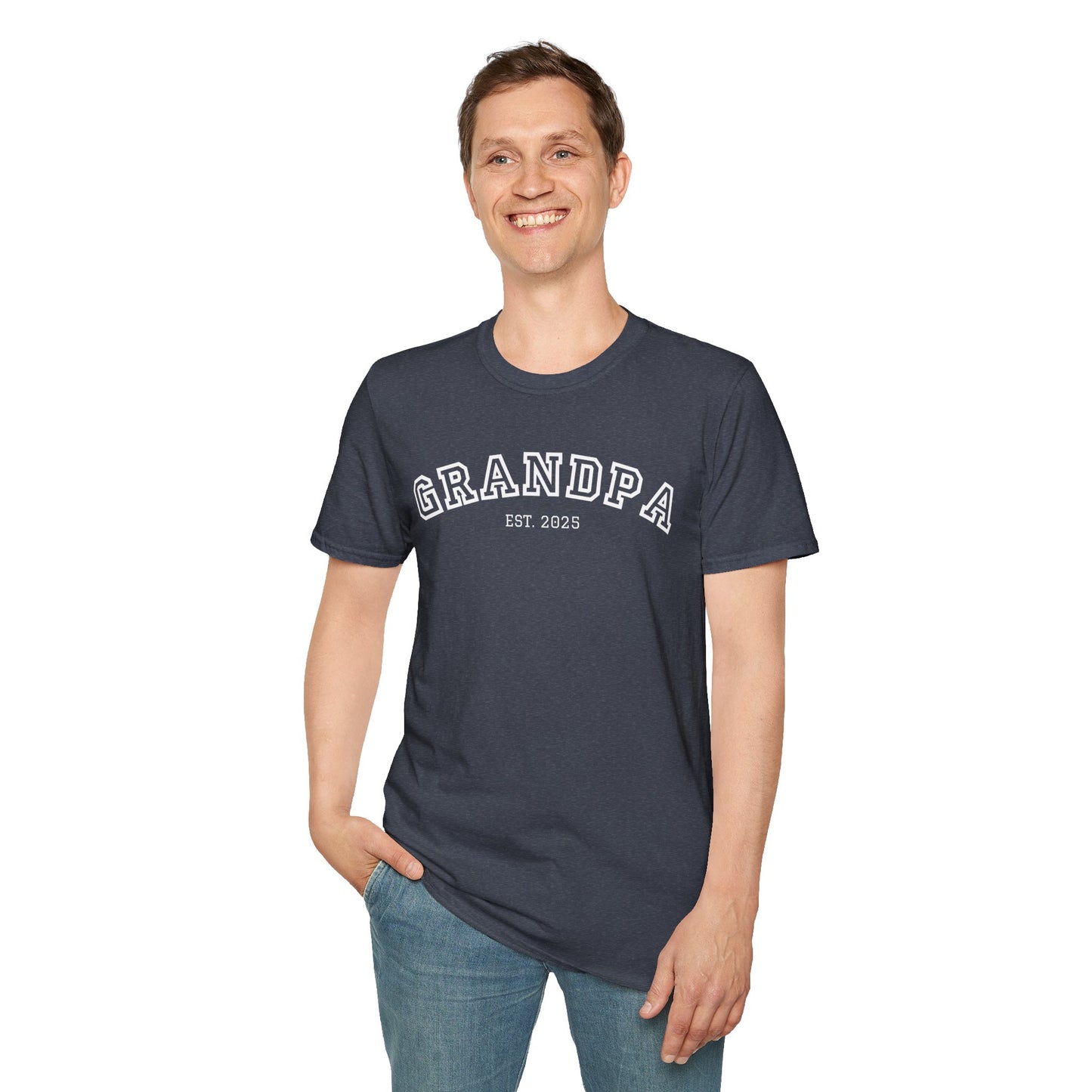 Grandpa Est. 2025 T‑Shirt