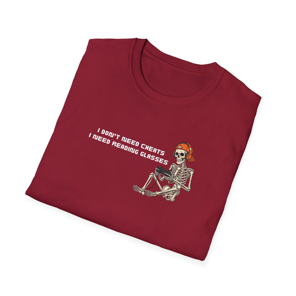 Don't Need Cheats Skeleton Tee