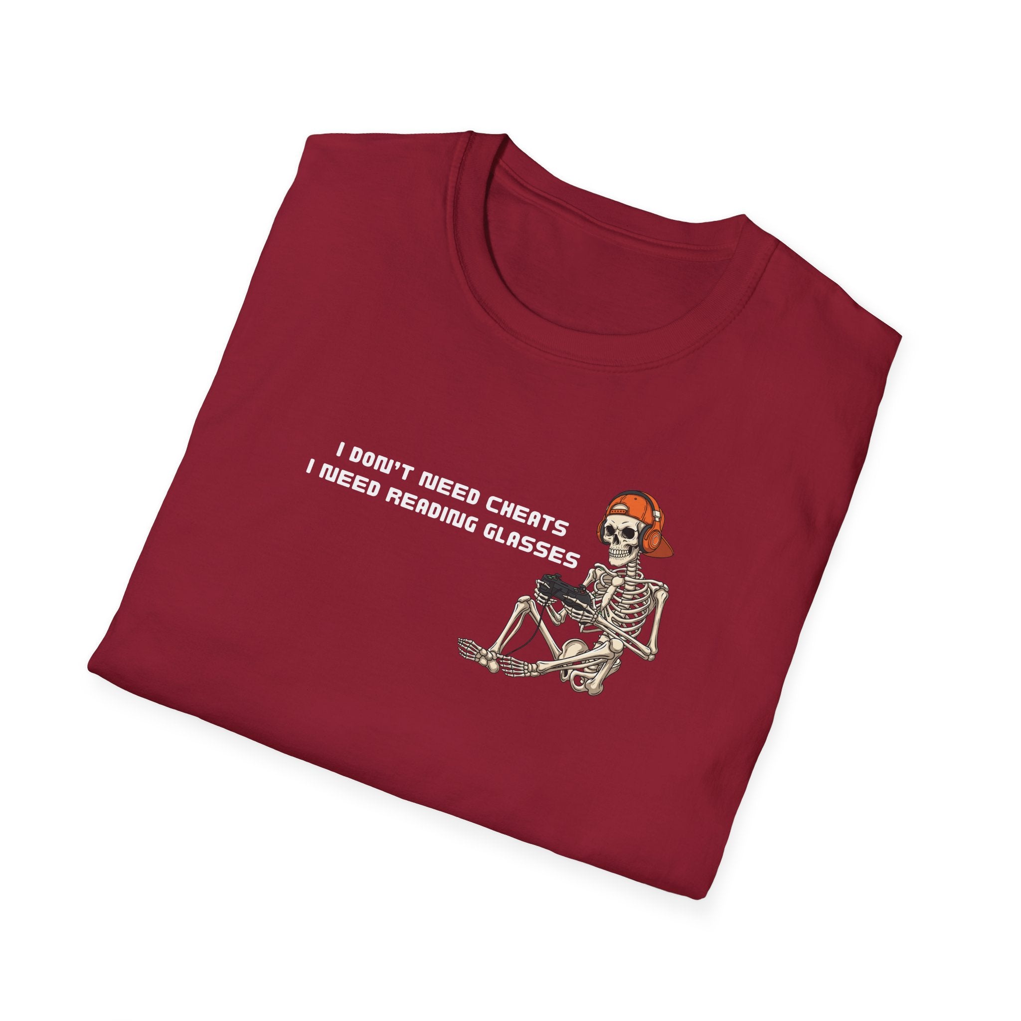 Don't Need Cheats Skeleton Tee