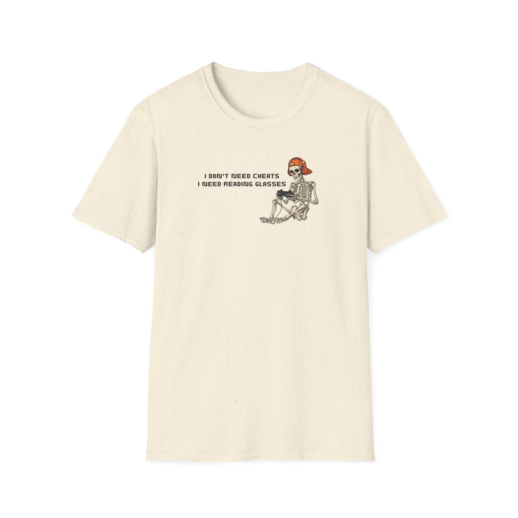 Don't Need Cheats Skeleton Tee