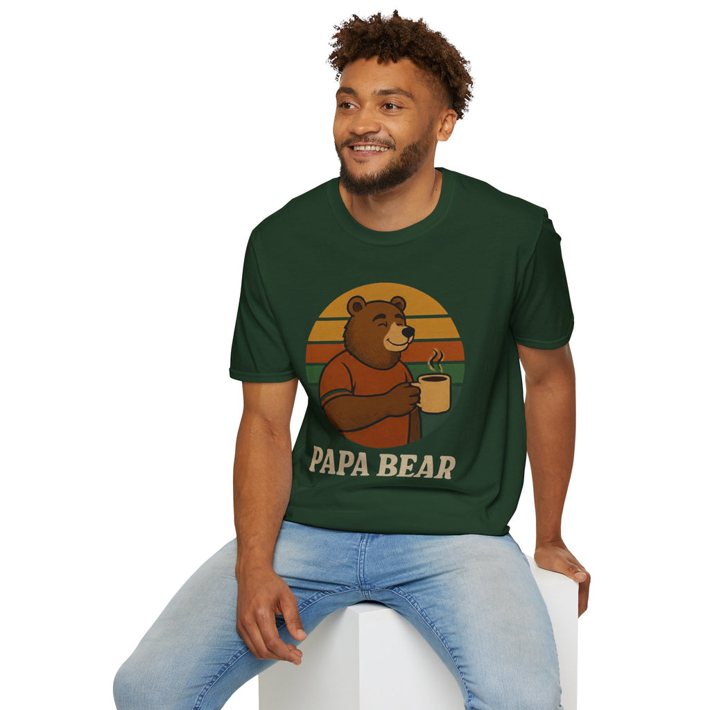 Coffee Papa Bear T-Shirt