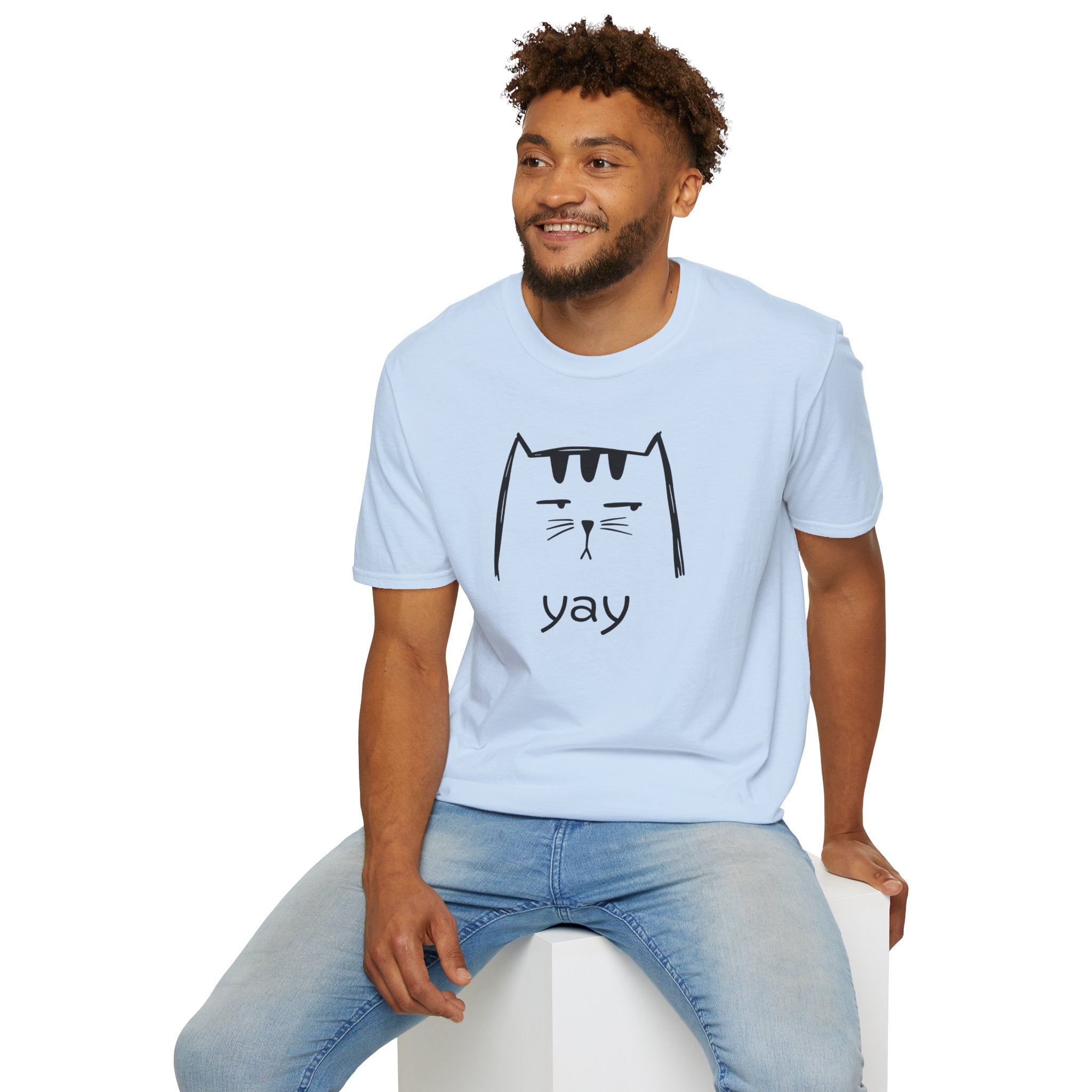 yay cat tee