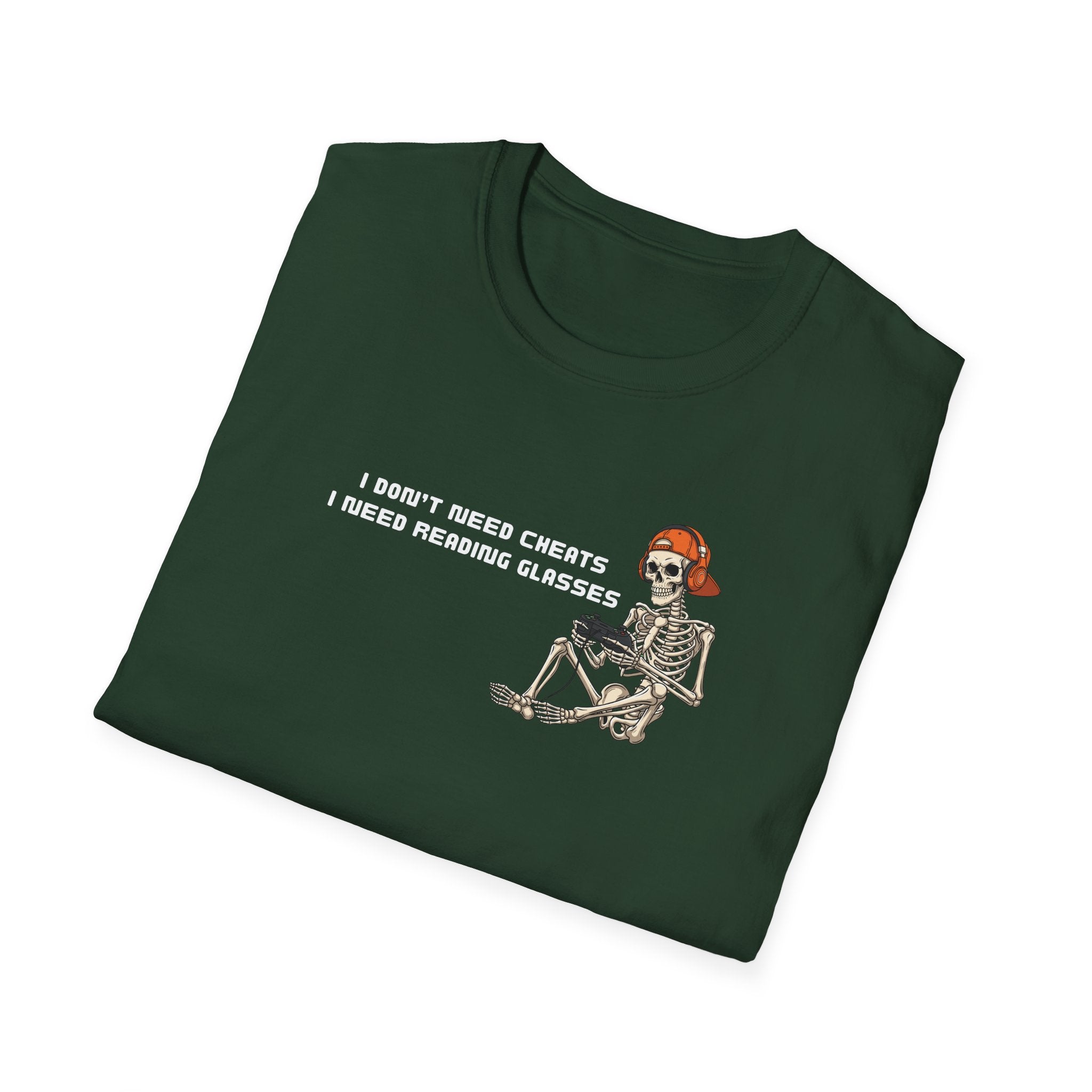 Don't Need Cheats Skeleton Tee