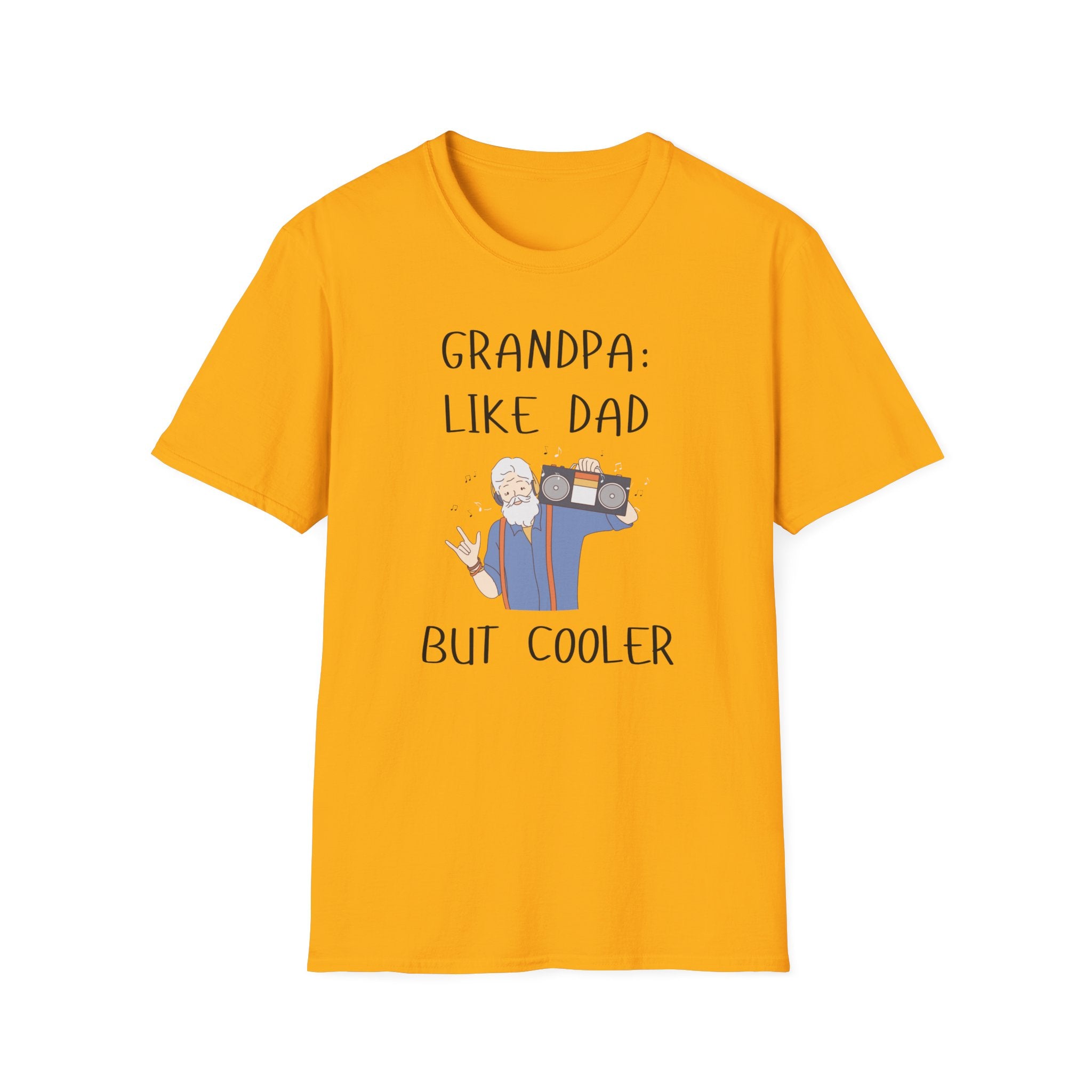 Grandpa: Like Dad But Cooler T-shirt