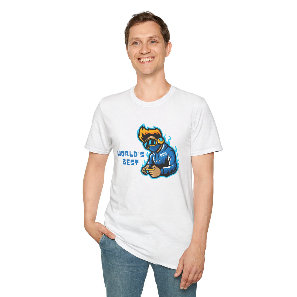 World's Best Gamer Dad Tee