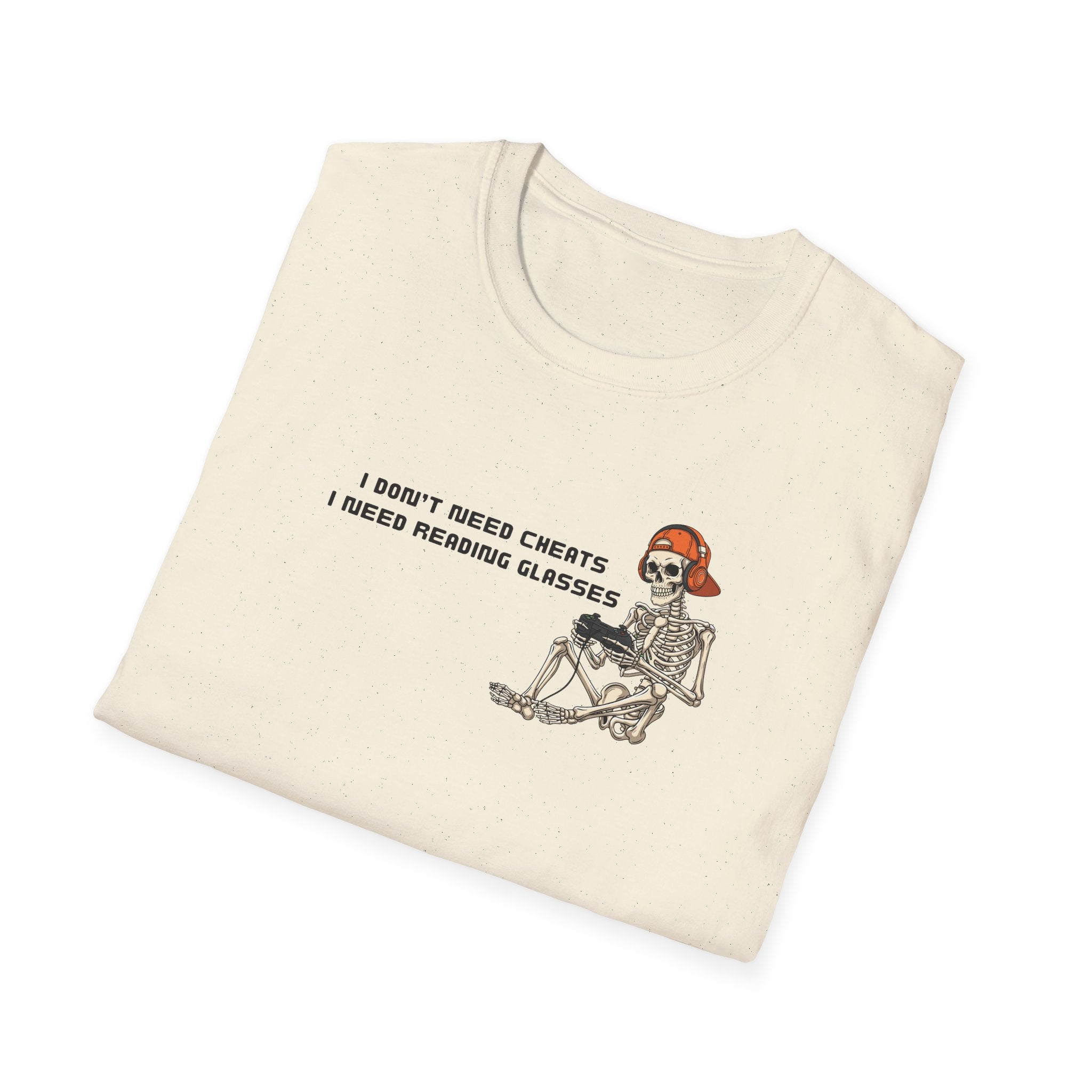 Don't Need Cheats Skeleton Tee