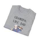 Grandpa: Like Dad But Cooler T-shirt