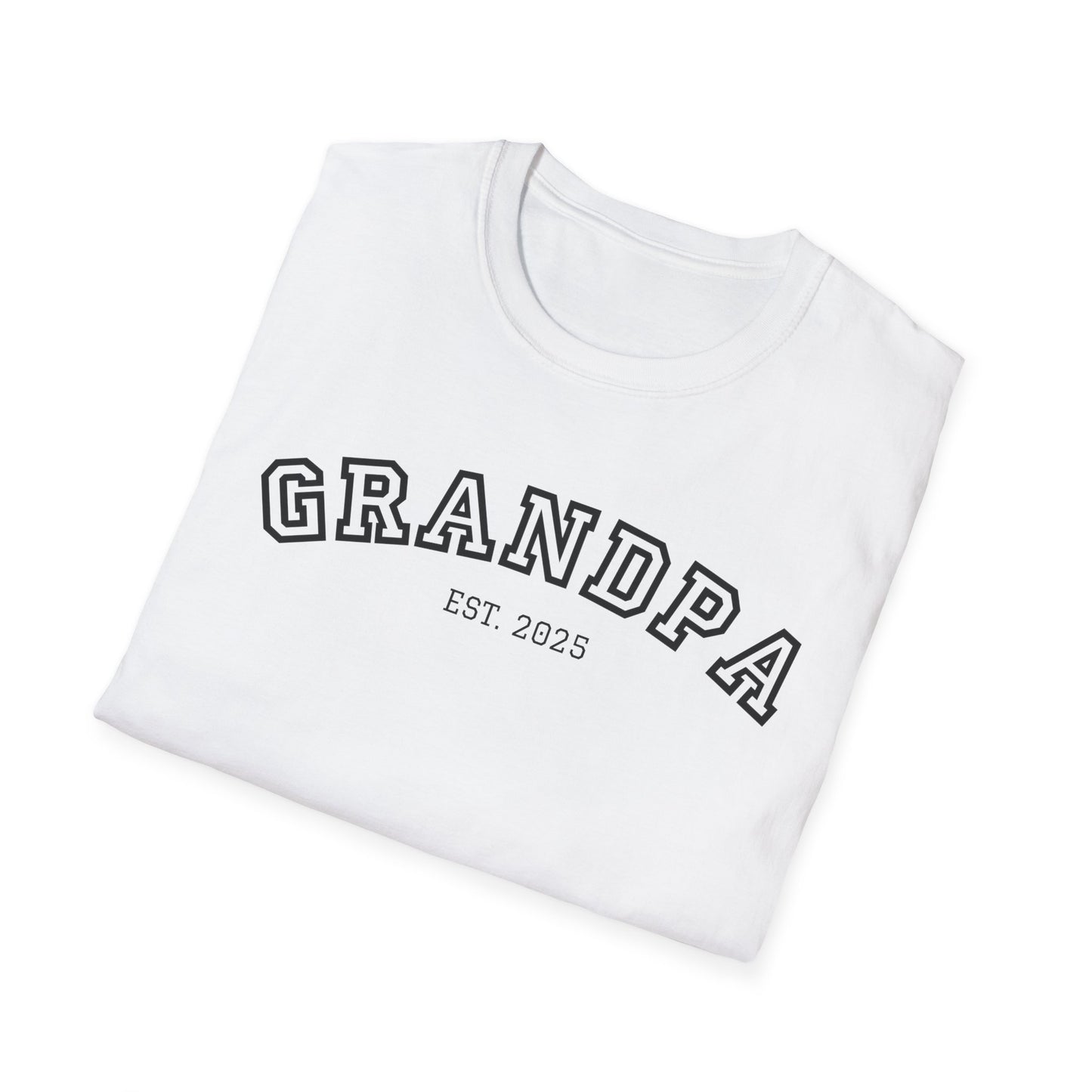 Grandpa Est. 2025 T‑Shirt
