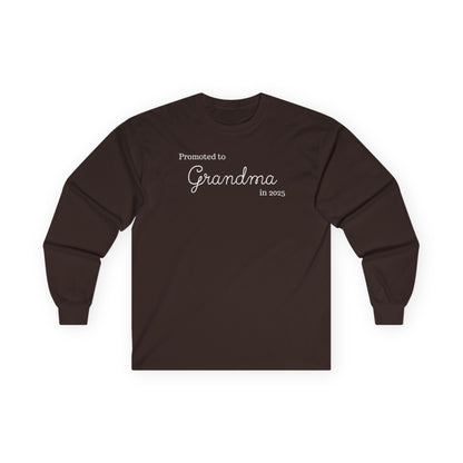 Promoted to Grandma 2025 Longsleeve