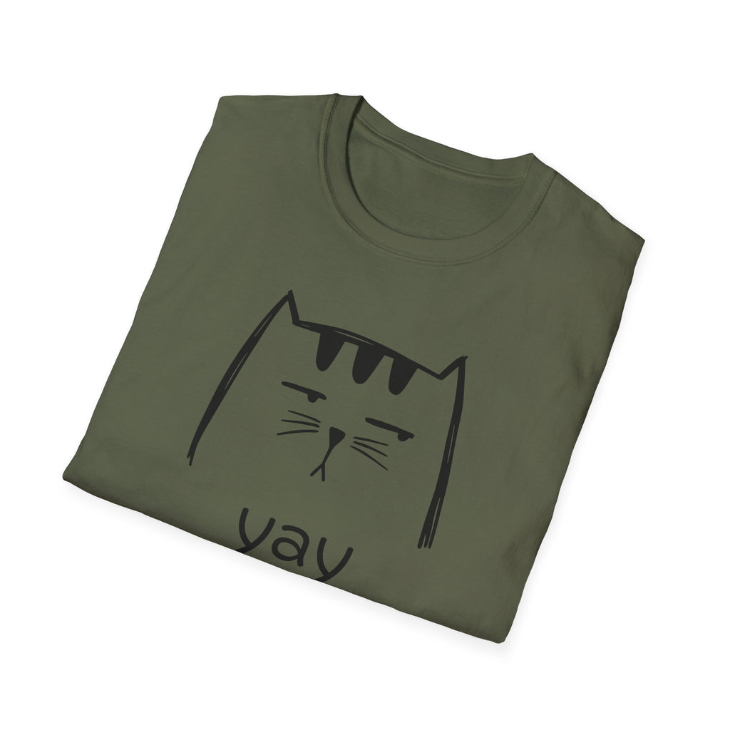 yay cat tee