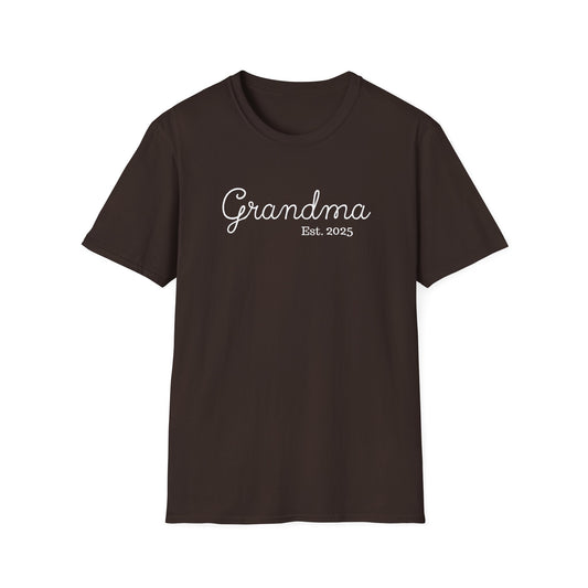 Grandma Est. 2025 T-Shirt