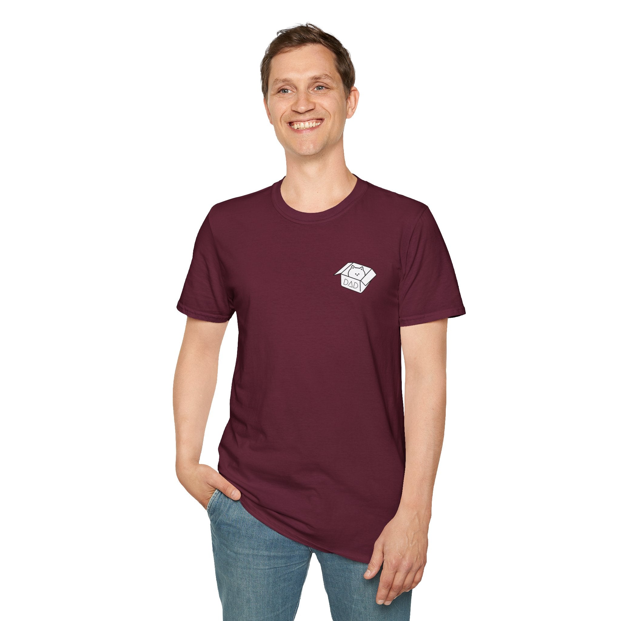 Cat Dad in a Box Tee