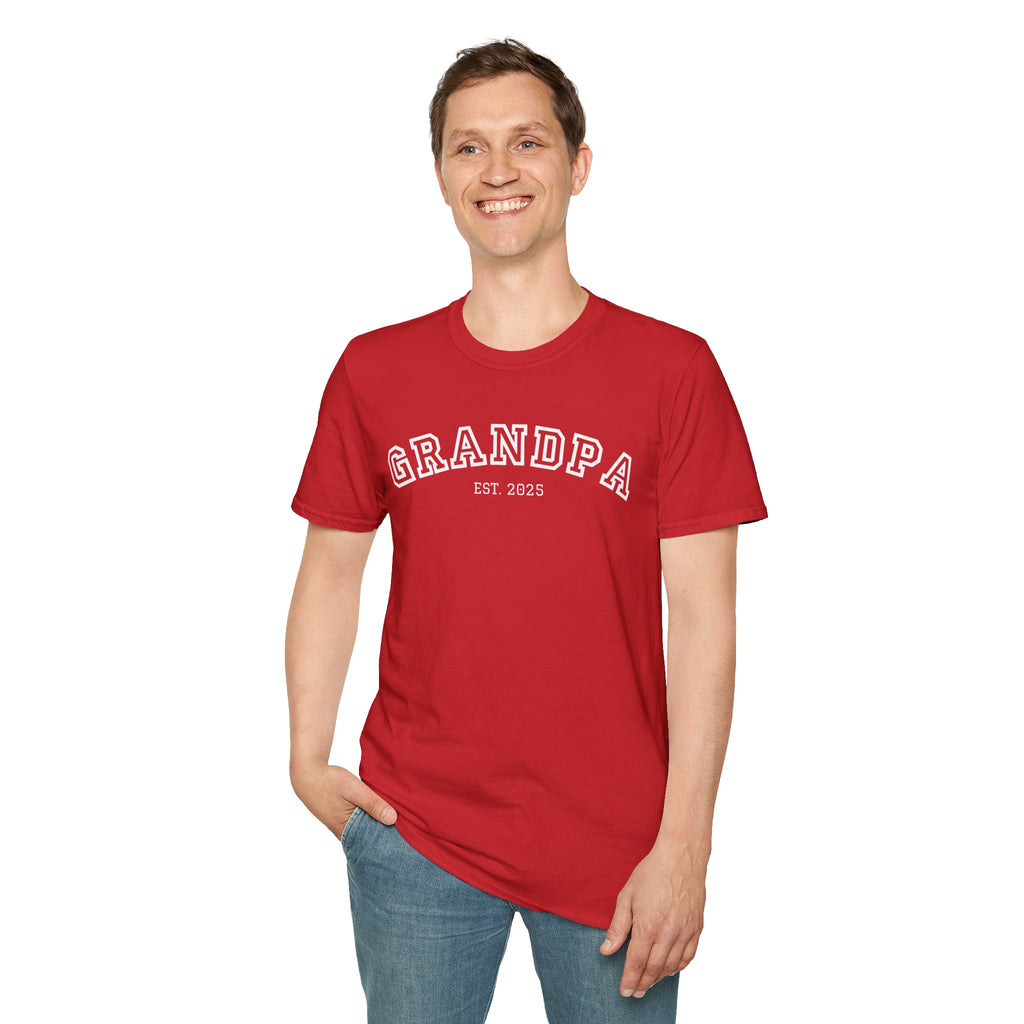 Grandpa Est. 2025 T‑Shirt