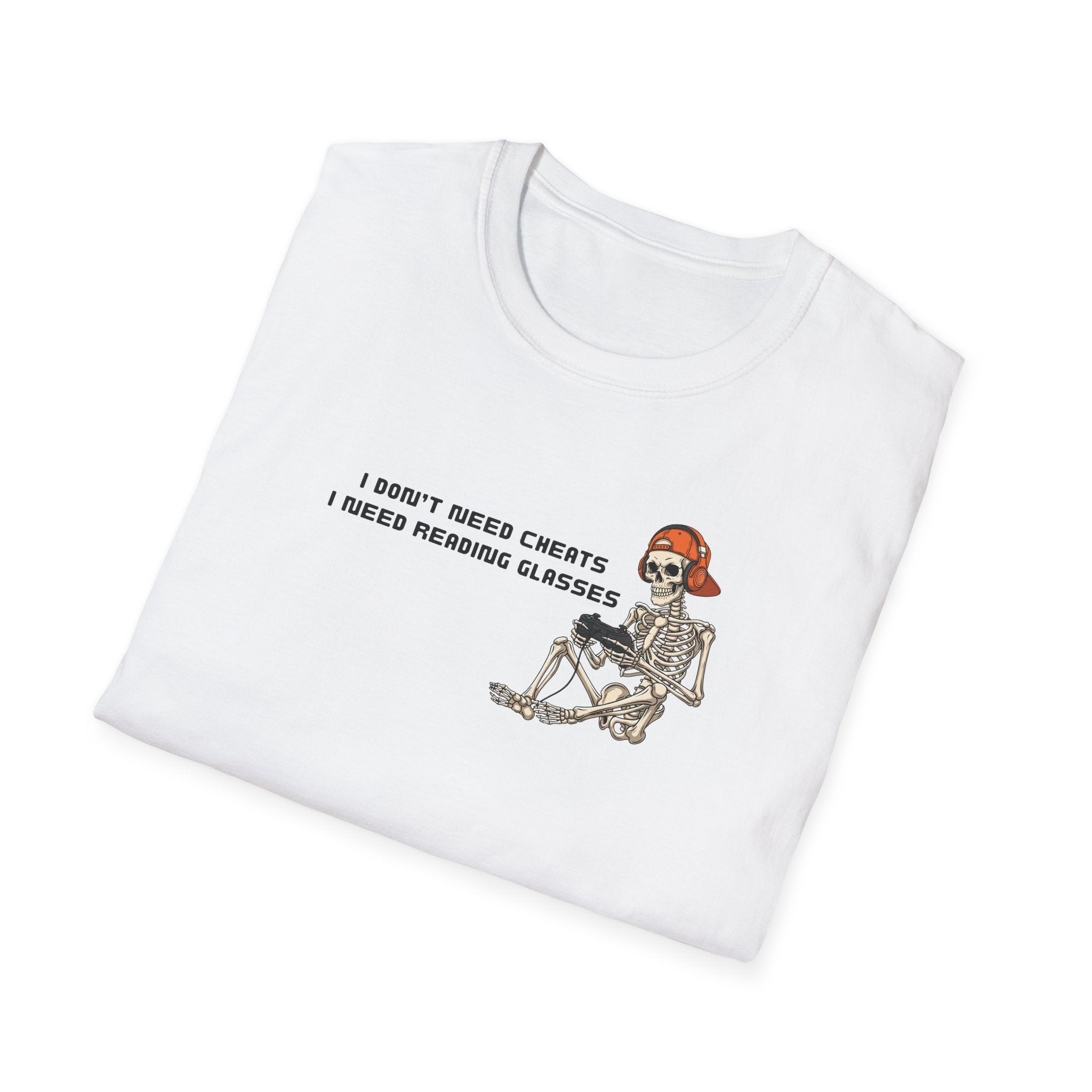 Don't Need Cheats Skeleton Tee