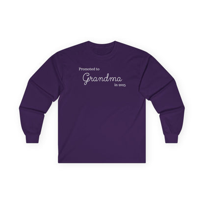 Promoted to Grandma 2025 Longsleeve