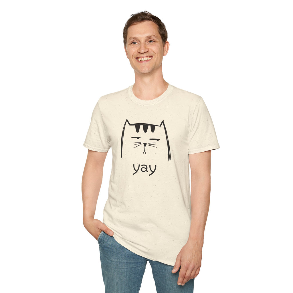 yay cat tee
