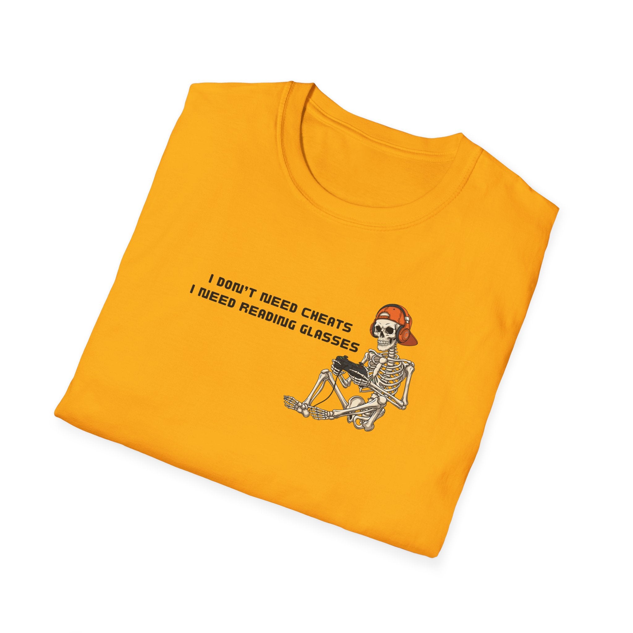 Don't Need Cheats Skeleton Tee