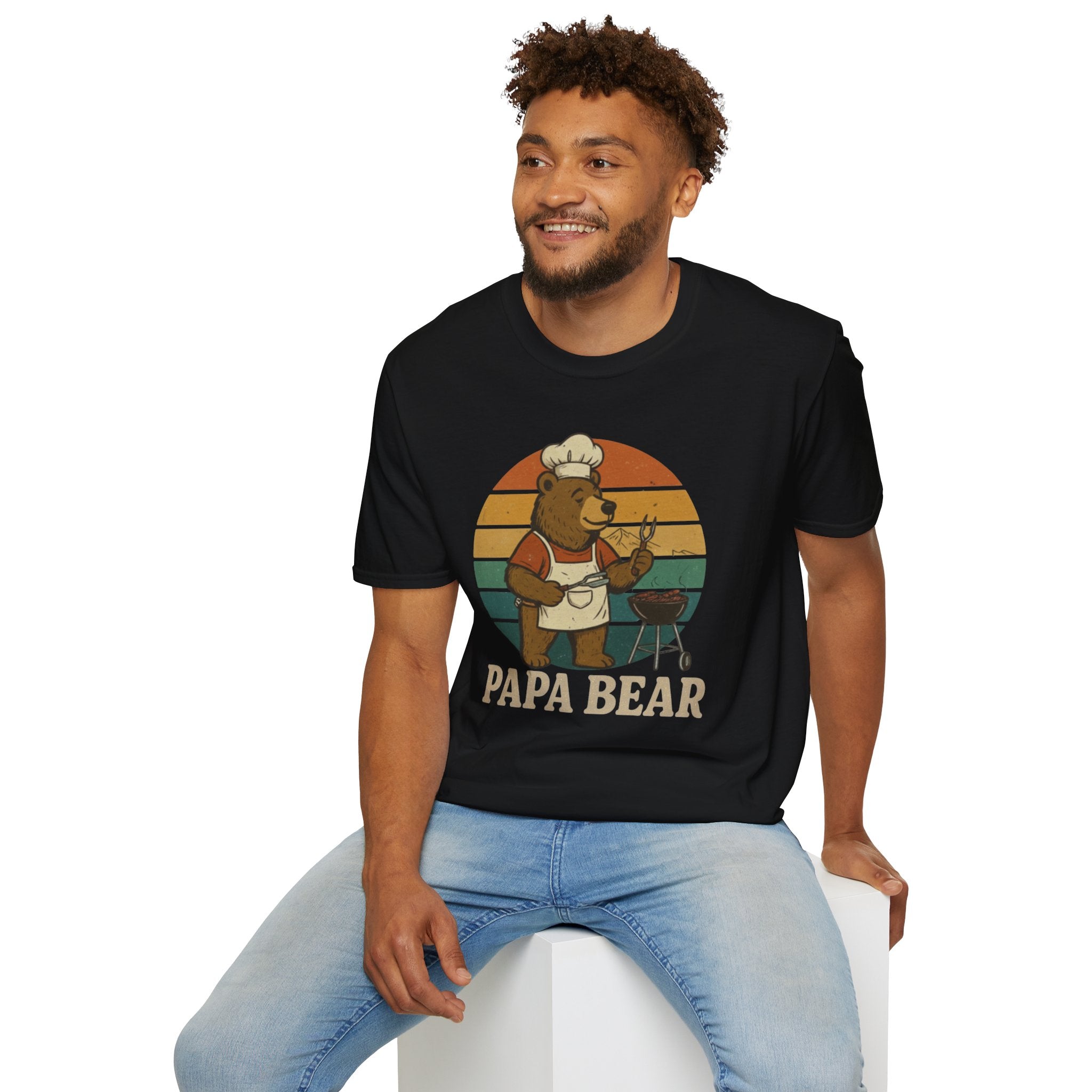 Papa Bear Grilling T-Shirt
