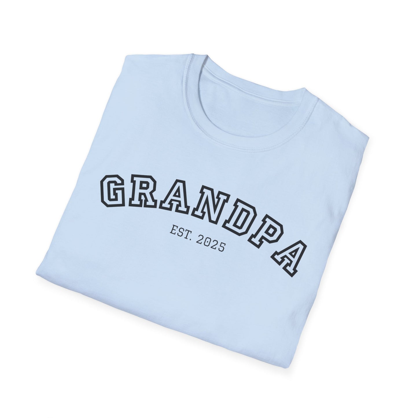 Grandpa Est. 2025 T‑Shirt