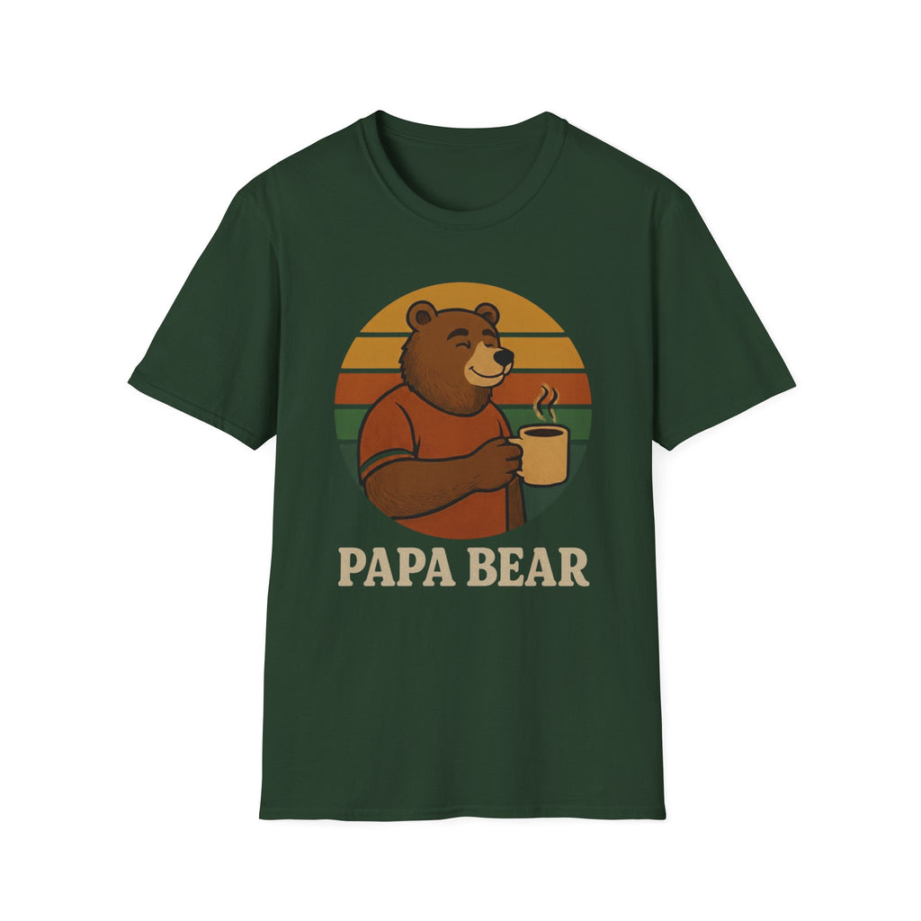 Coffee Papa Bear T-Shirt