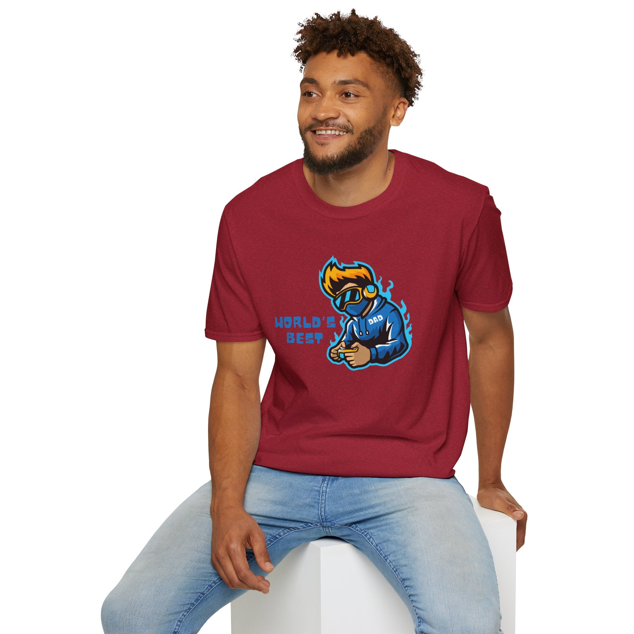 World's Best Gamer Dad Tee