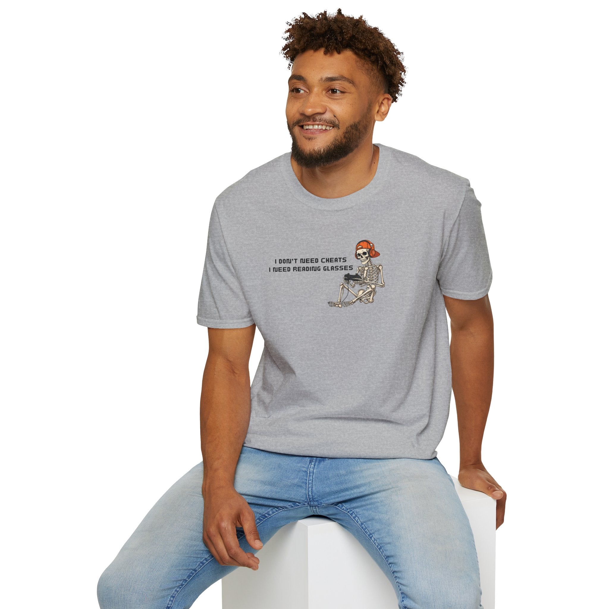 Don't Need Cheats Skeleton Tee