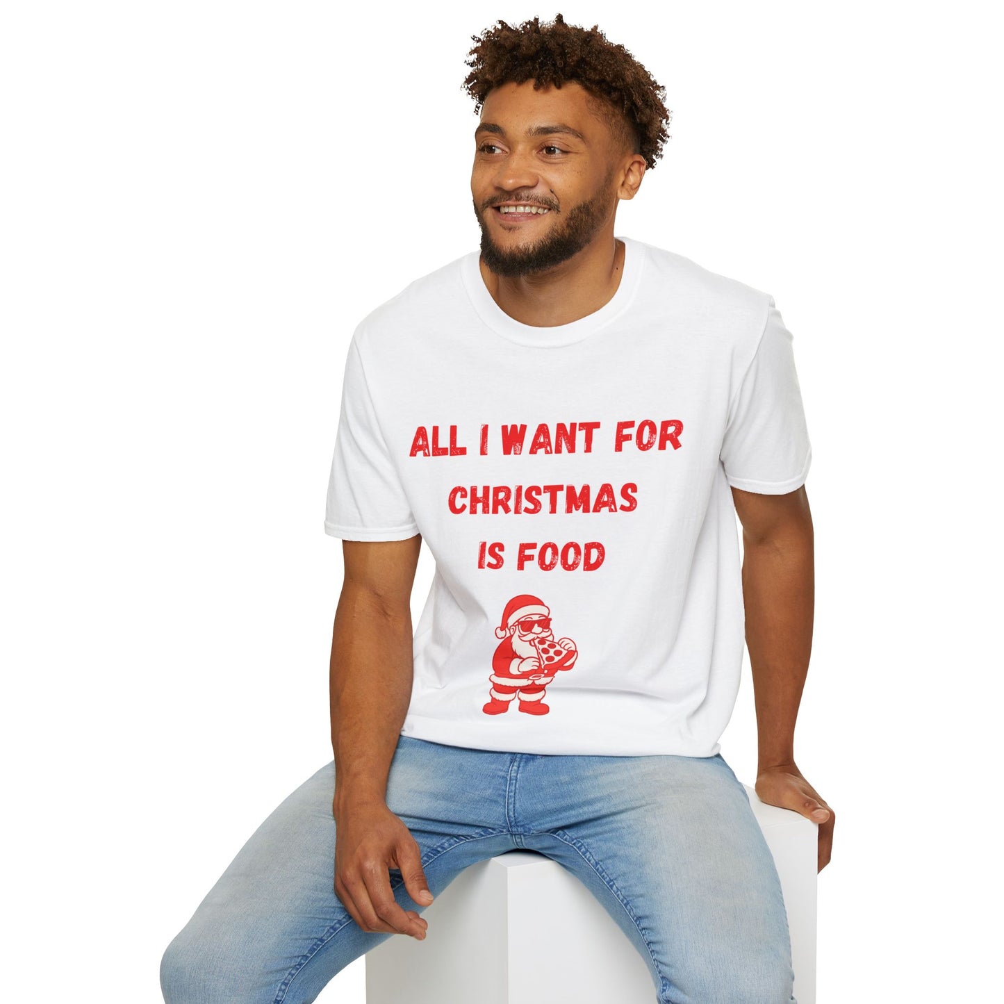 All I Want is Food, Christmas T-Shirt