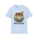 Papa Bear Football T-Shirt