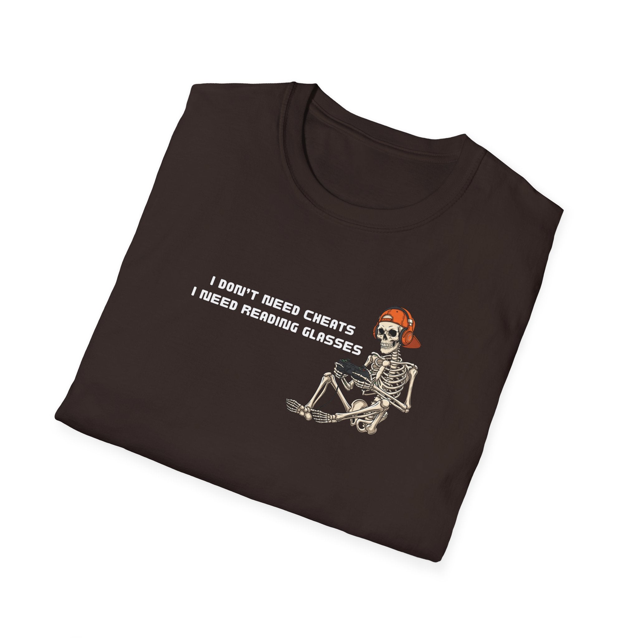 Don't Need Cheats Skeleton Tee