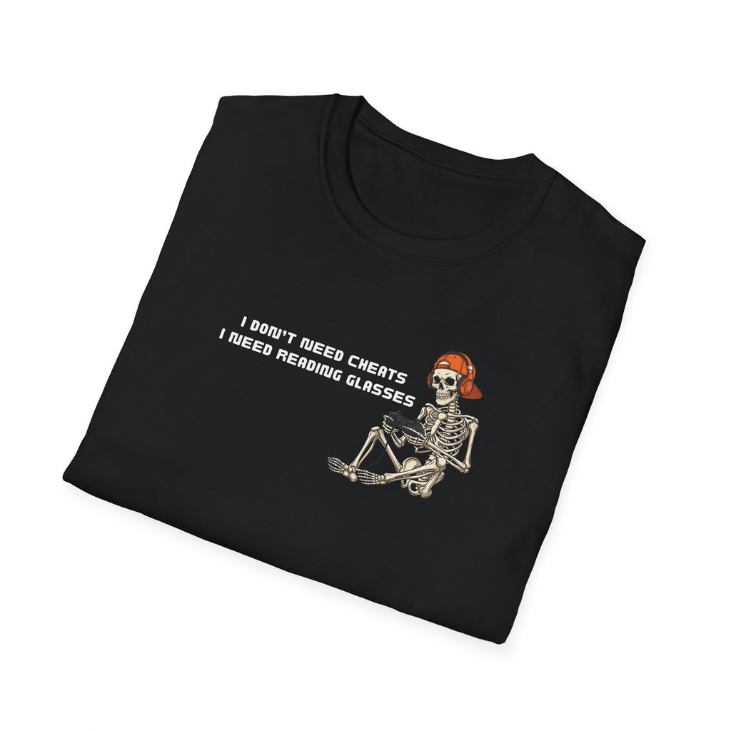Don't Need Cheats Skeleton Tee