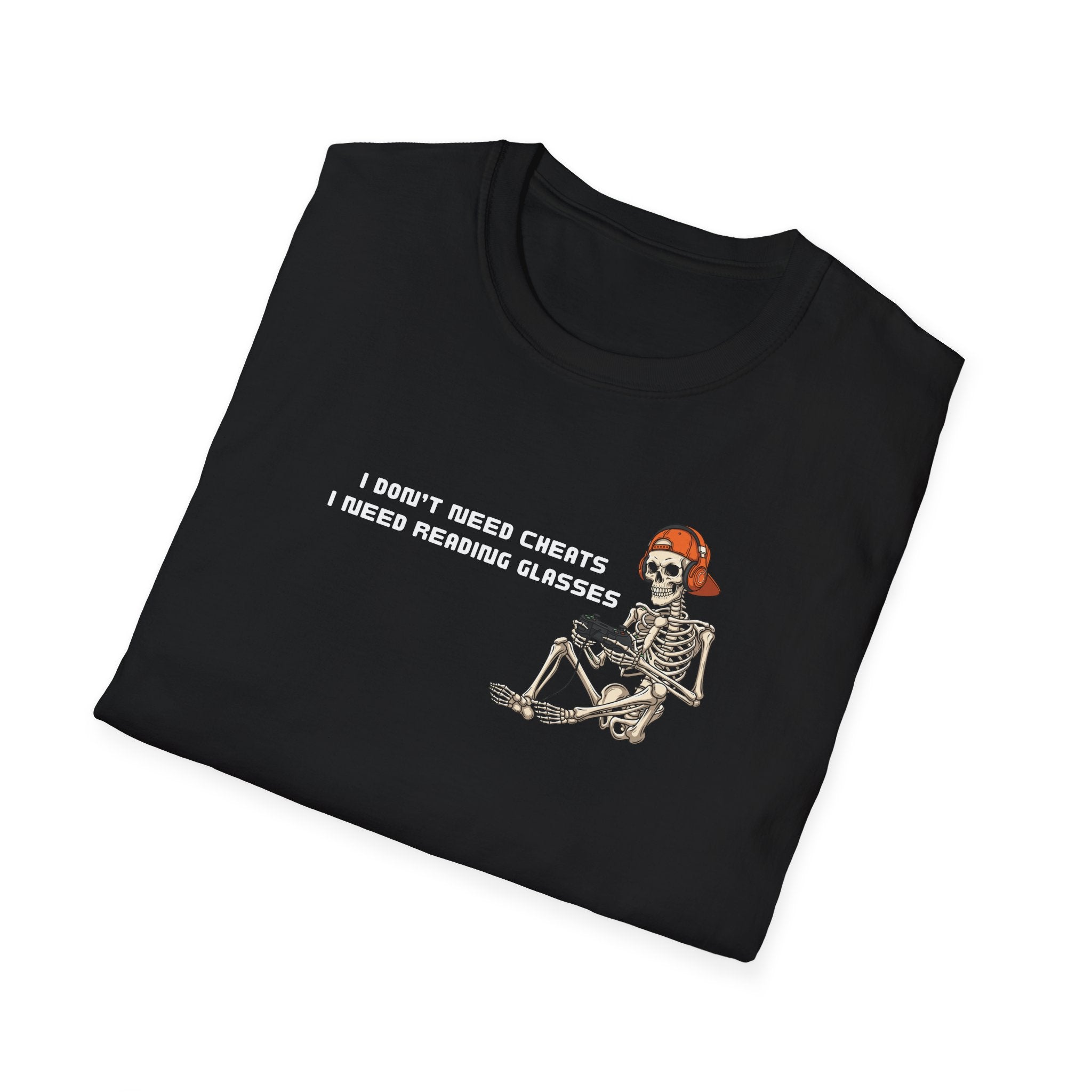 Don't Need Cheats Skeleton Tee