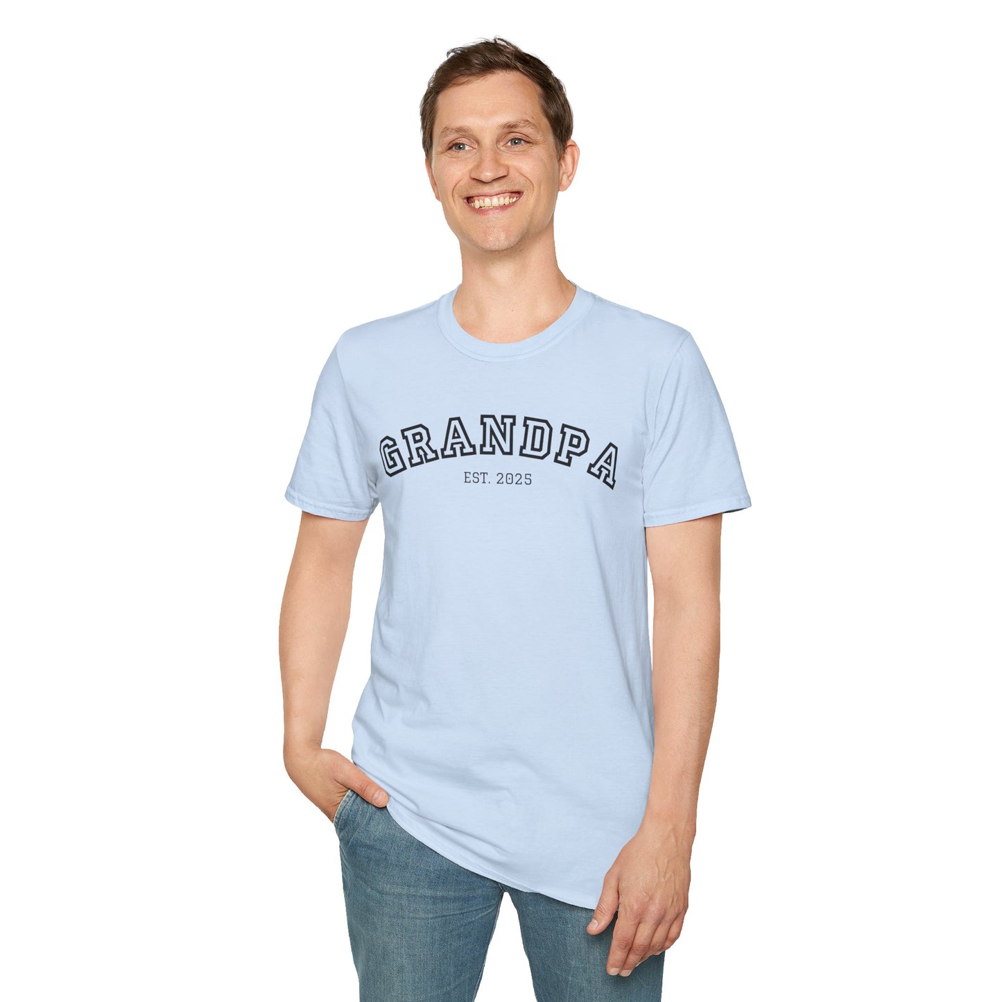 Grandpa Est. 2025 T‑Shirt