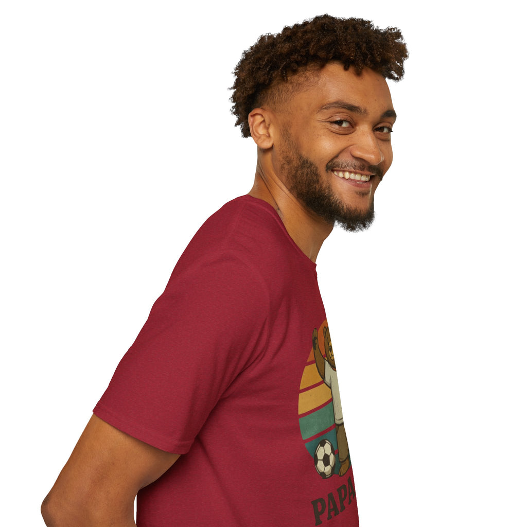 Papa Bear Football T-Shirt