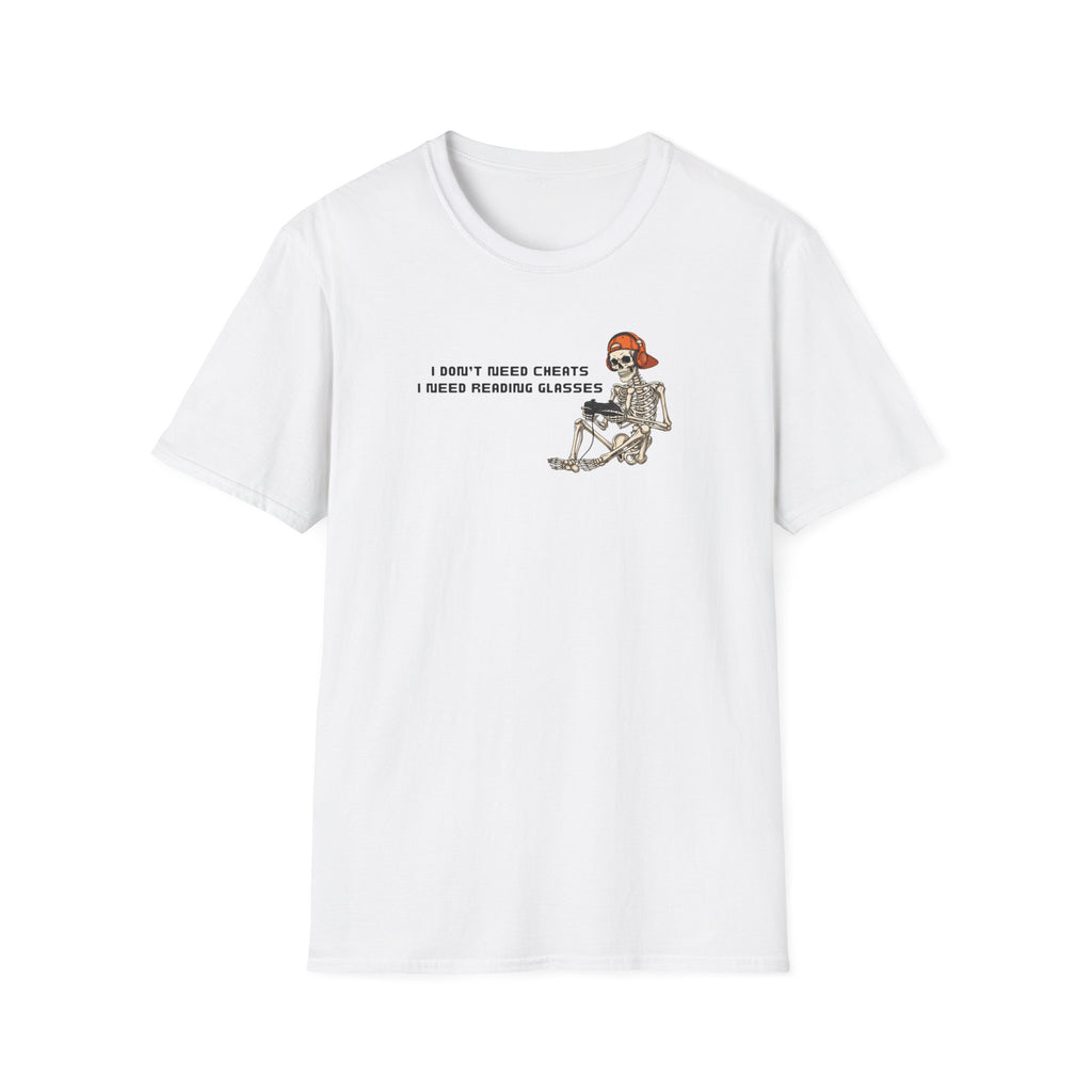 Don't Need Cheats Skeleton Tee