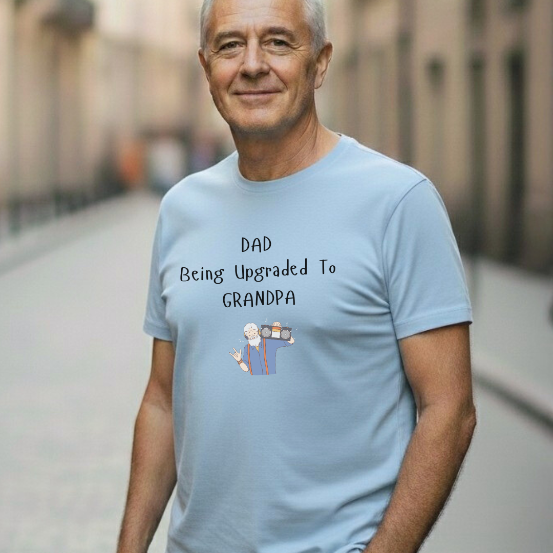 Upgraded to Grandpa T-Shirt