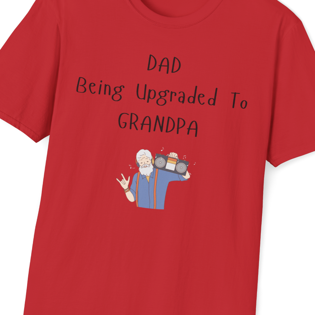 Upgraded to Grandpa T-Shirt