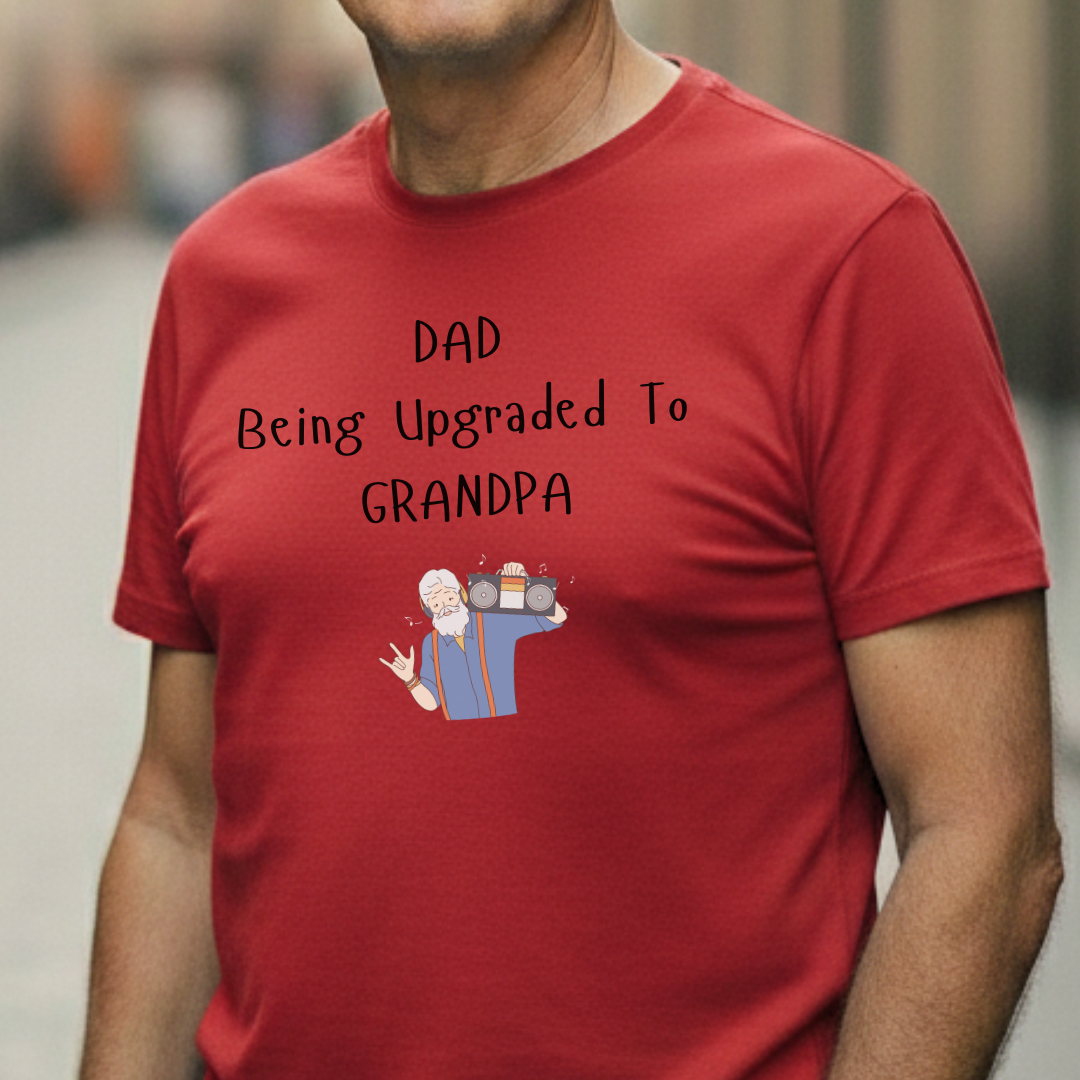 Upgraded to Grandpa T-Shirt