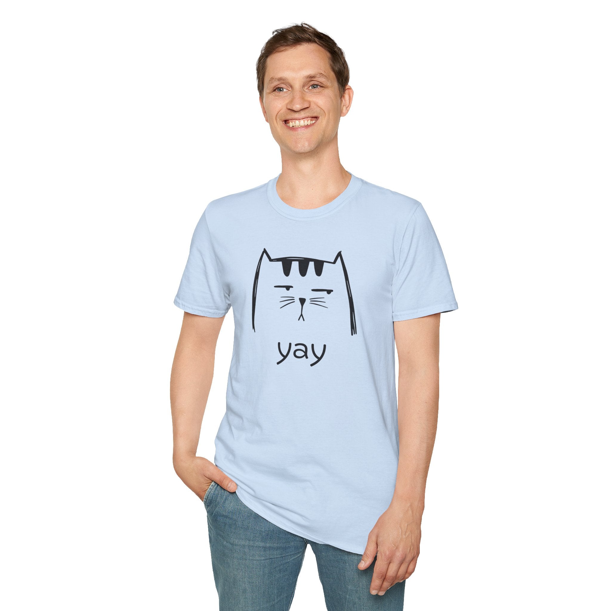 yay cat tee