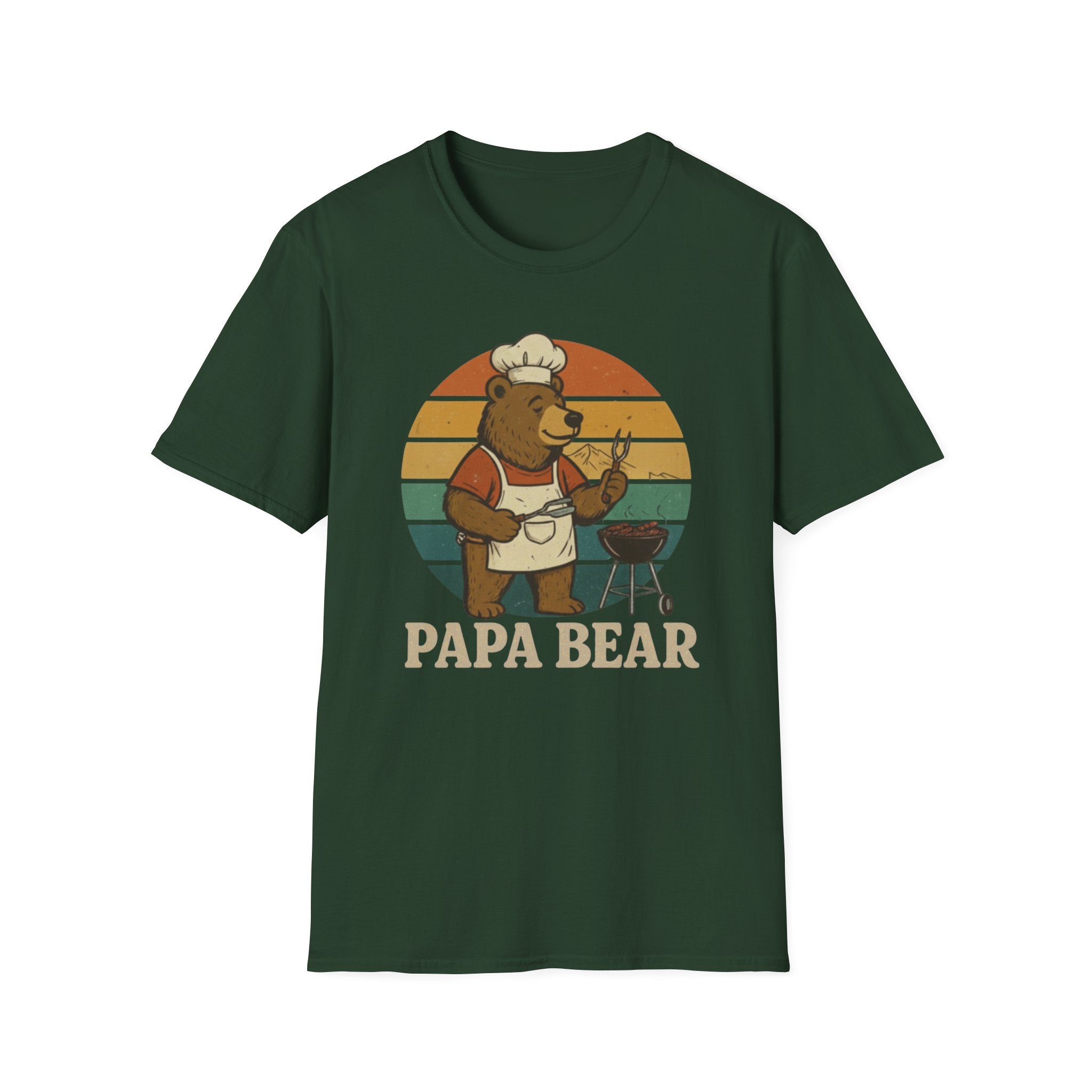 Papa Bear Grilling T-Shirt
