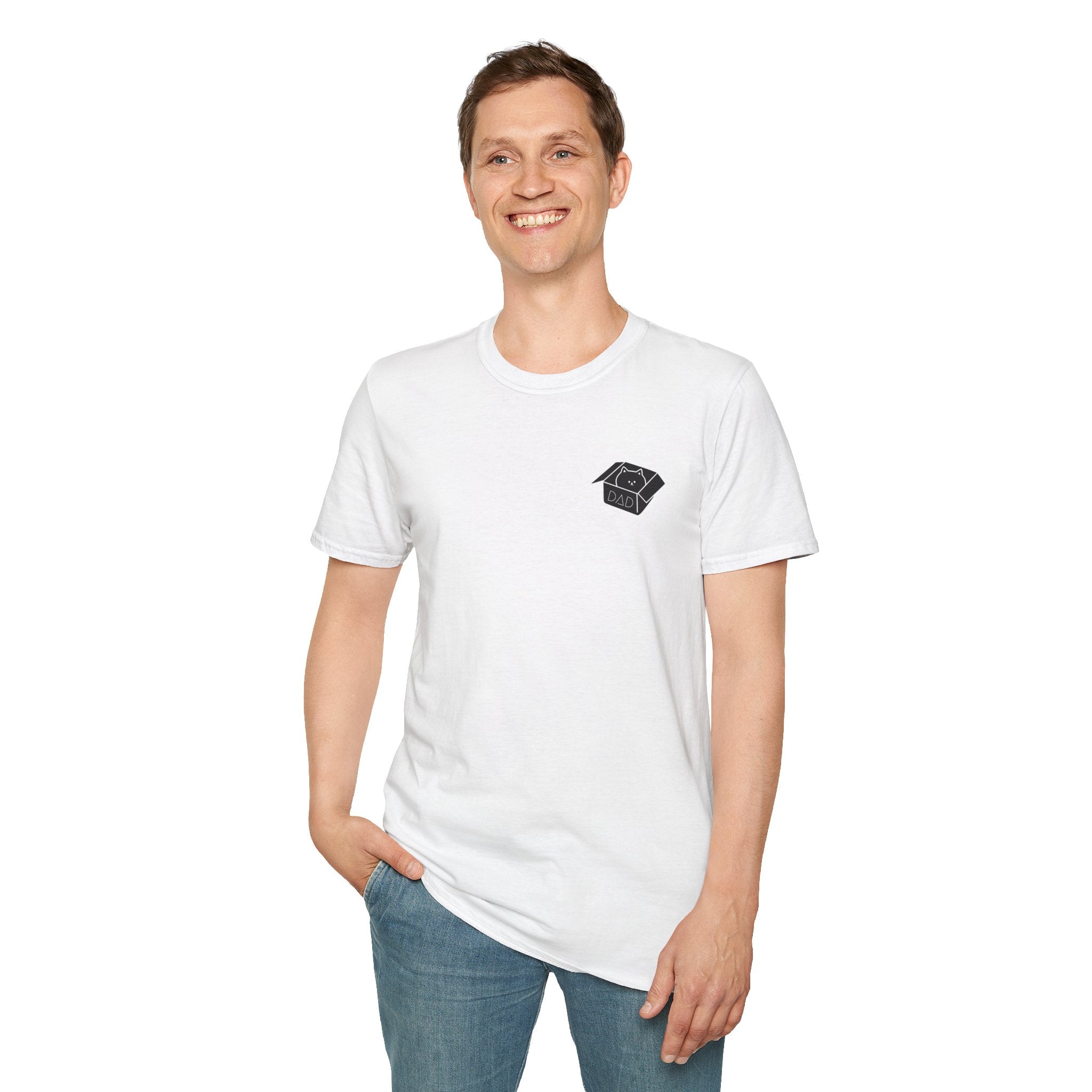 Cat Dad in a Box Tee