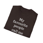 Favourite People Call Me Dad Tee
