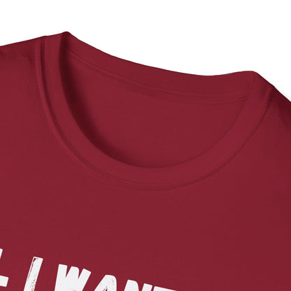 All I Want is Food, Christmas T-Shirt