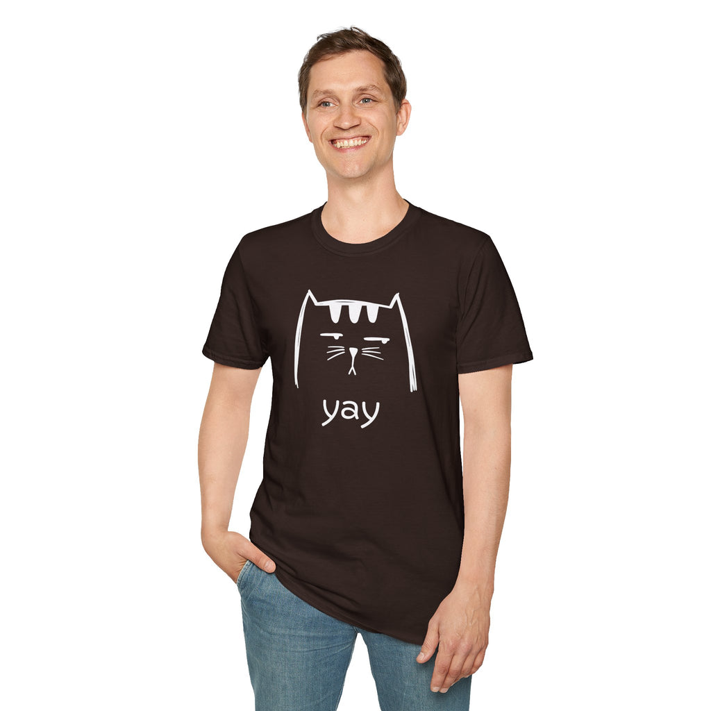 yay cat tee